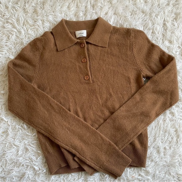 Aritzia Wilfred Liteluxe Cashmere Florence Sweater - Picture 3 of 10